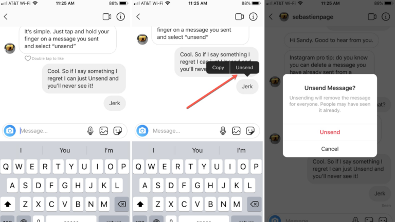 how to delete your Instagram messages